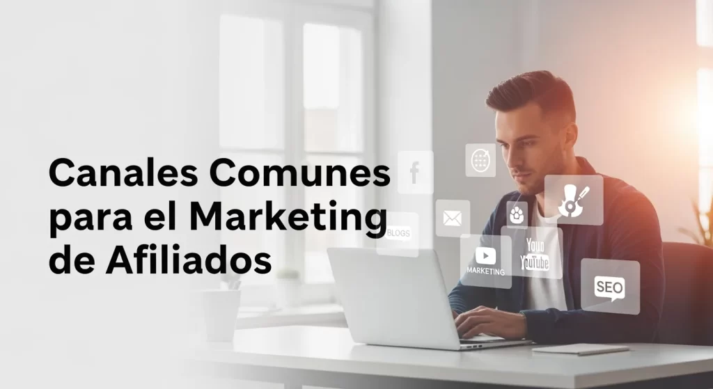 Canales Comunes para el Marketing de Afiliados