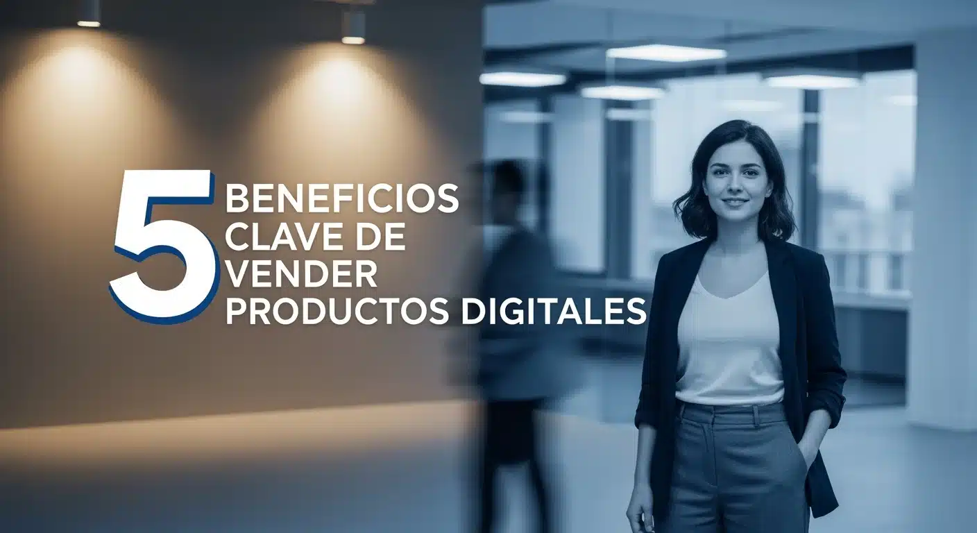 5 Beneficios Clave de Vender Productos Digitales