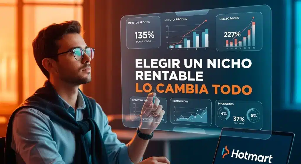 Elegir un Nicho de Mercado Rentable en hotmart