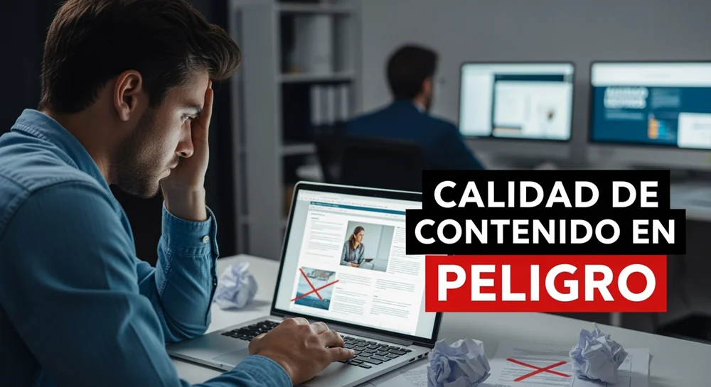 Descuidar la Calidad del Contenido
