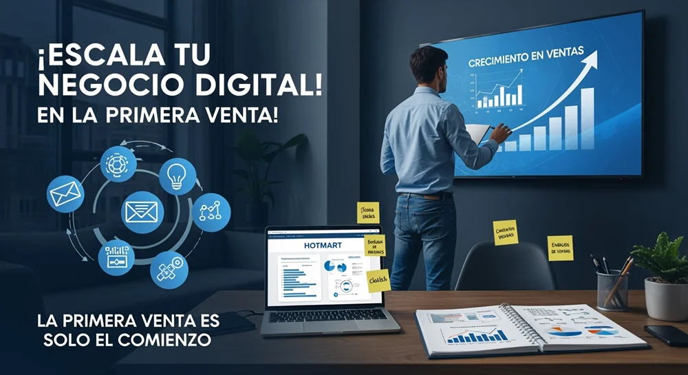Escalando tu negocio-no te detengas en la primera venta en hotmart