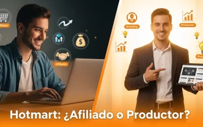 Marketing de Afiliados vs Productor Hotmart: ¿Cuál de los 2 caminos es el ideal para ti?