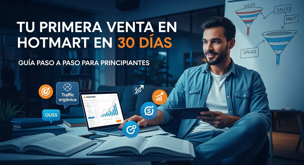 Tu Primera Venta en Hotmart en 30 Días Tu Guía Paso a Paso para Principiantes